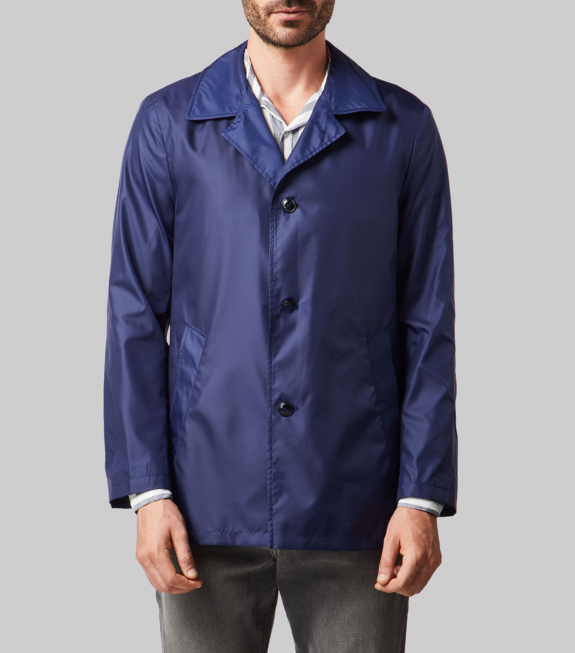 Gabardina lisa Hombre